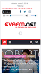 Mobile Screenshot of evafm.net