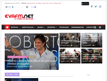 Tablet Screenshot of evafm.net